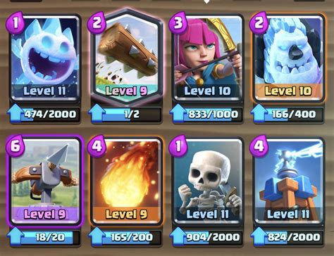 8 Cycle. . Good arena 6 decks for clash royale
